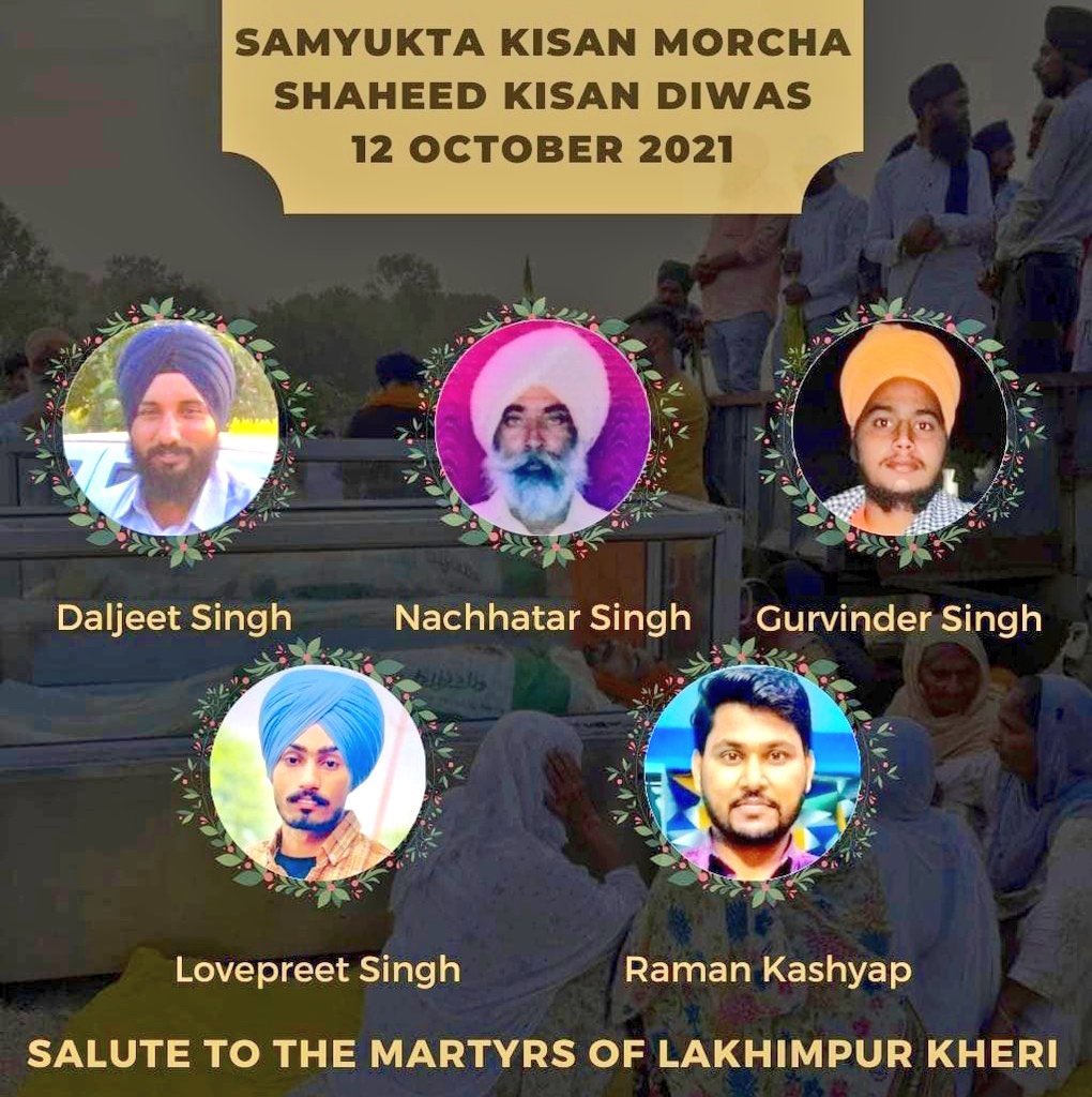 NKJammu's tweet photo. Respect for these brave soldiers and protesting farmers who sacrificed their lives for us.

#JusticeFor_MartyredFarmers
#FarmersProtest https://t.co/f0sSF2R8V3
