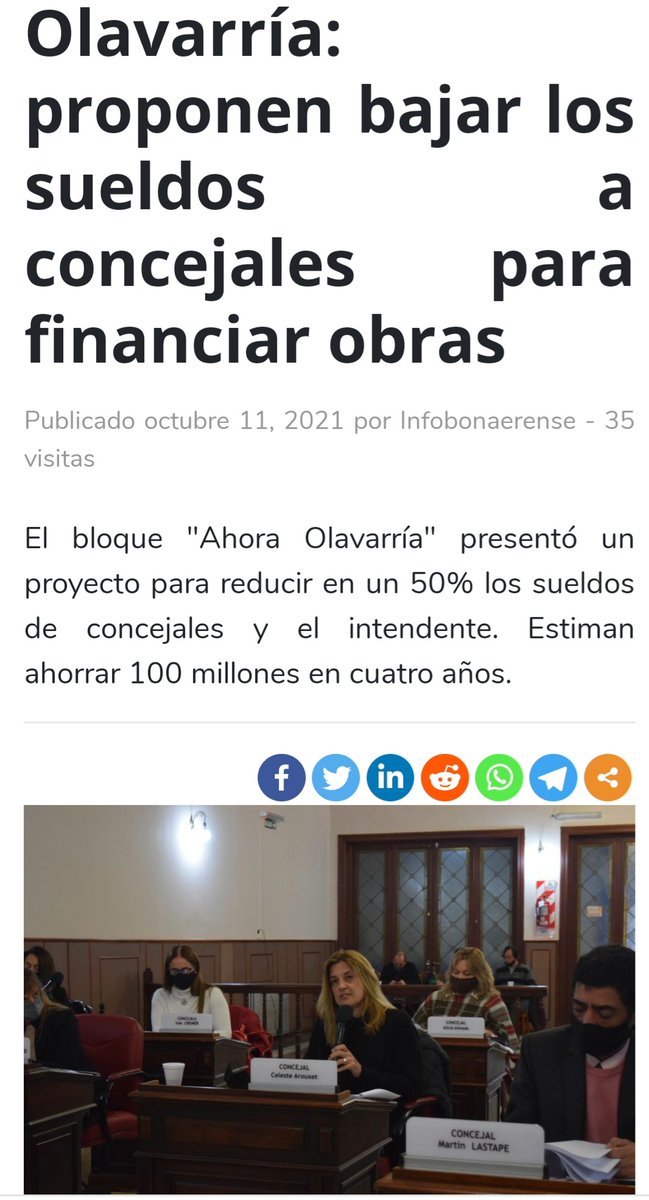 jlespert's tweet photo. Excelente iniciativa de nuestra candidata @ArouxetCeleste por @AvanzaLibertad_ en Olavarria. https://t.co/PEjS45wY7V