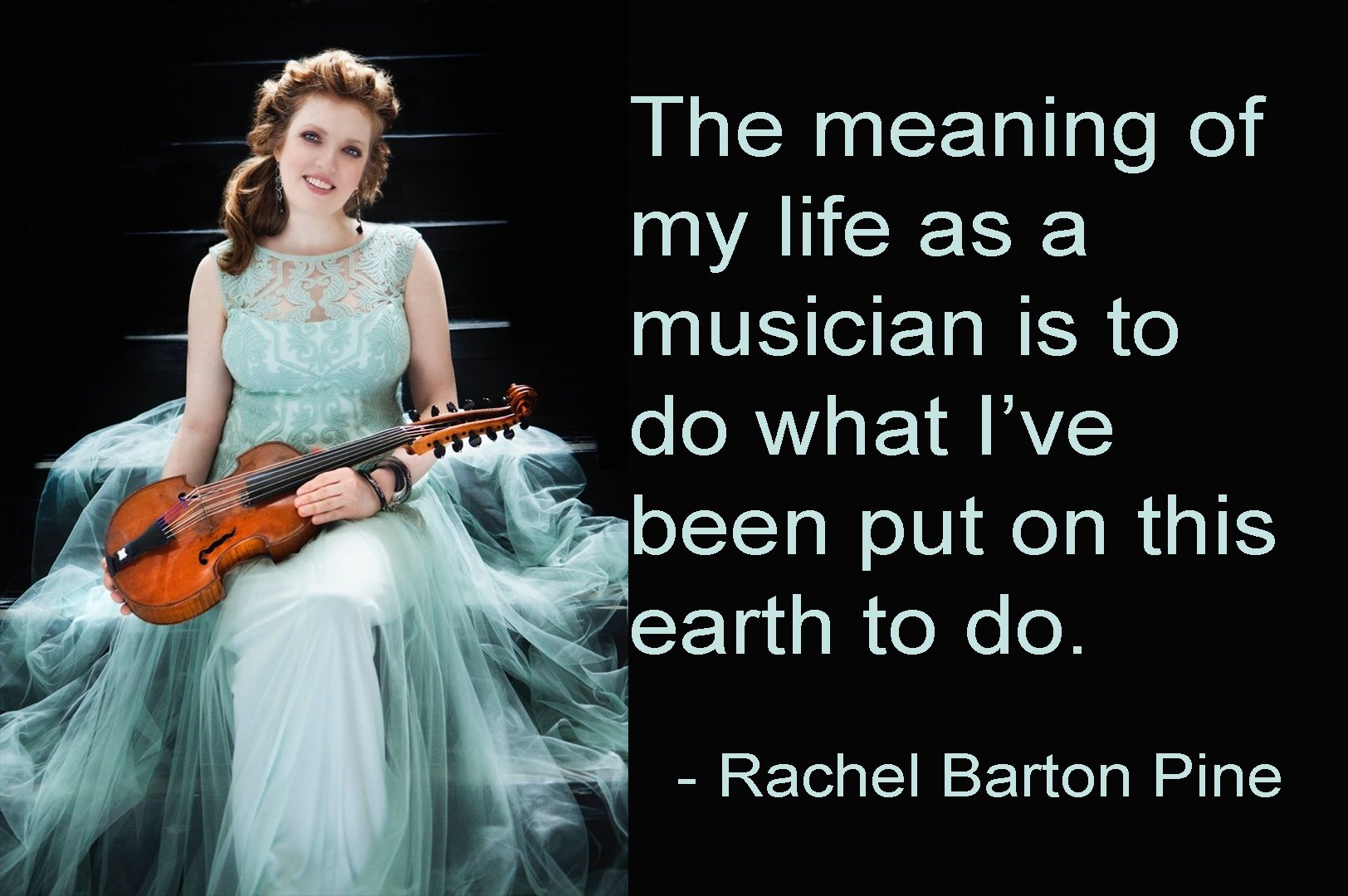 Happy 47th Birthday to Rachel Barton Pine, violinist, who was born in Chicago, Illinois on this day in 1974. 