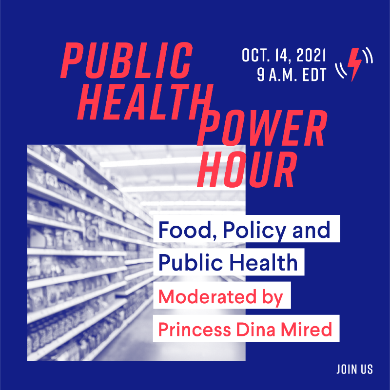 VitalStrat's tweet photo. Thursday on the Public Health Power Hour: We'll discuss the rising consumption of unhealthy foods and the role of public health policy in shaping a healthier food environment for all.

Oct. 14 at 9am EDT / 1pm GMT.

Listen on Twitter Spaces. https://t.co/tsZYI1wg7a