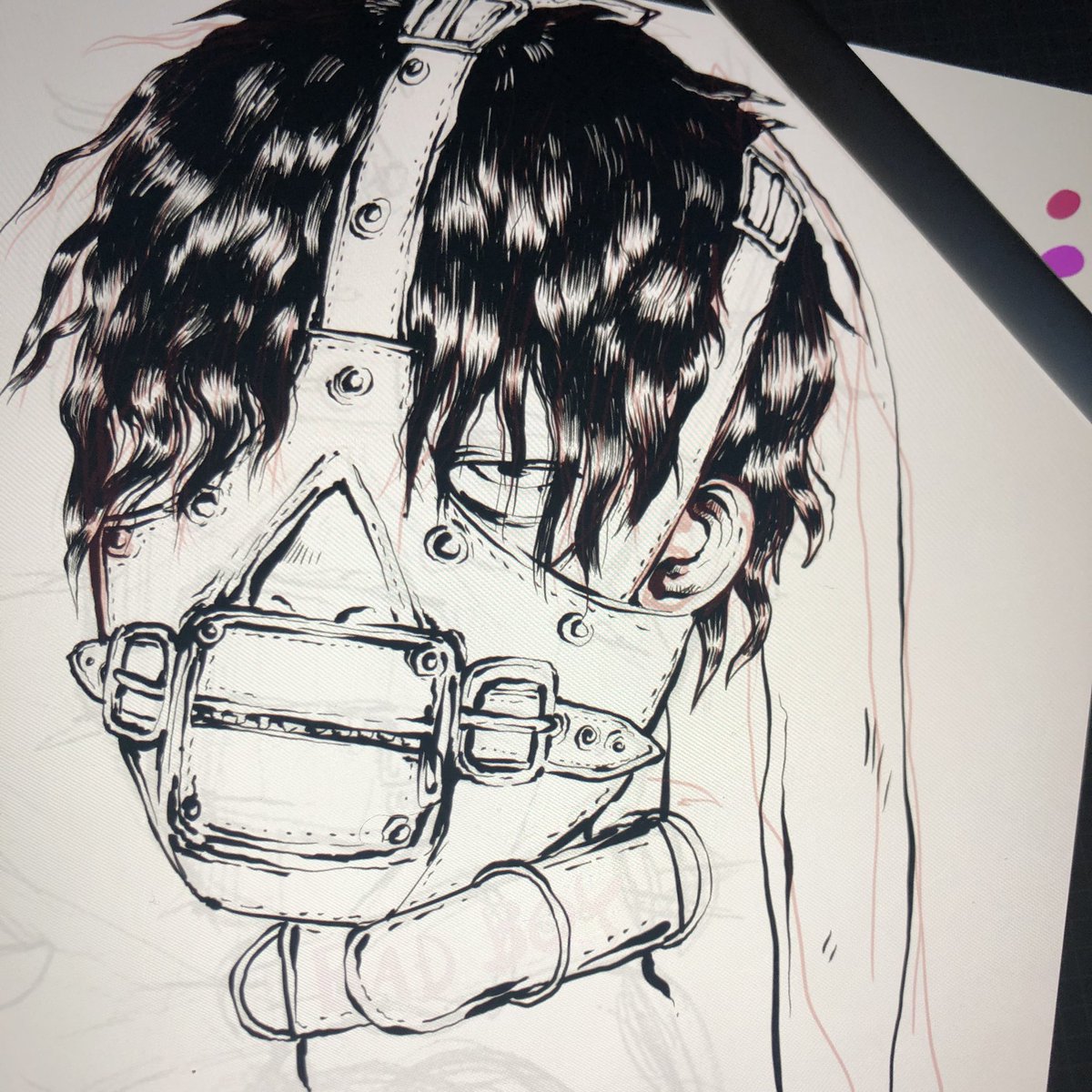 WIP that I can hopefully finish for tomorrow… #goretober2021