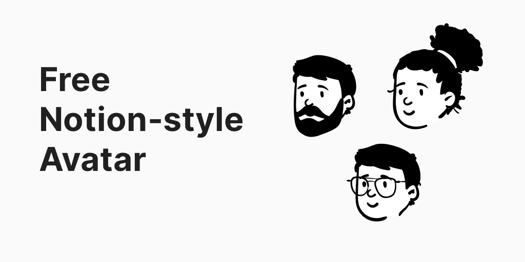 Custom Notion-styled Avatar Icon