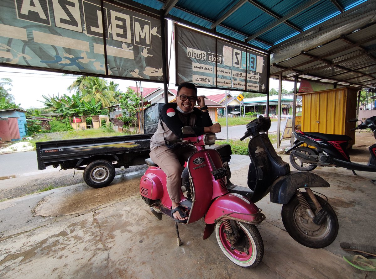 fat_lee's tweet image. Share ahh, bukan #Vespa lovers sebenarnya, tapi lagi diberi rejeki merawat #smallframe ini, #Alhamdulilah