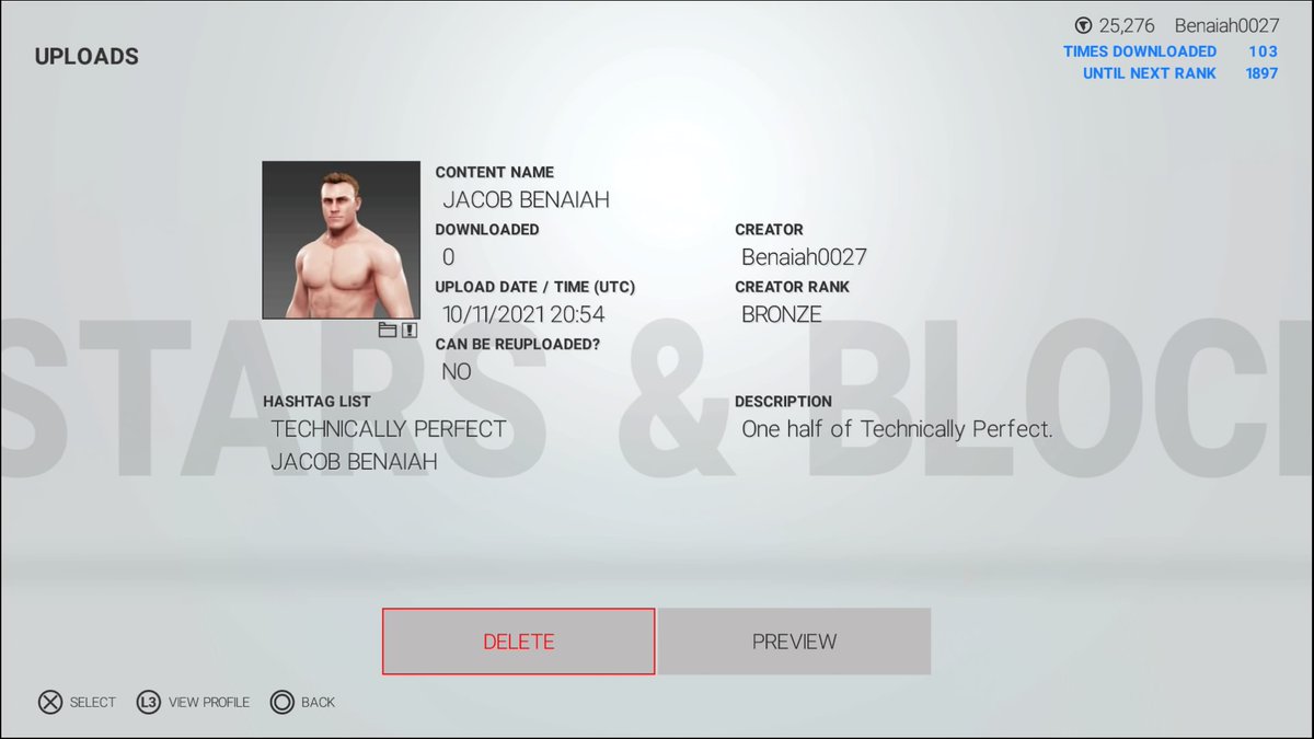 BewareofBenaiah's tweet photo. Ladies and Gentlemen... The brand new Technically Perfect attires courtesy of @_KirkCarter are now available on Community Creations! Simply search "Technically Perfect", and a special thanks to @CharmCity93 for assisting with the movesets #PS4 #CAW #TechnicallyPerfect https://t.co/pBNX4EDQJo