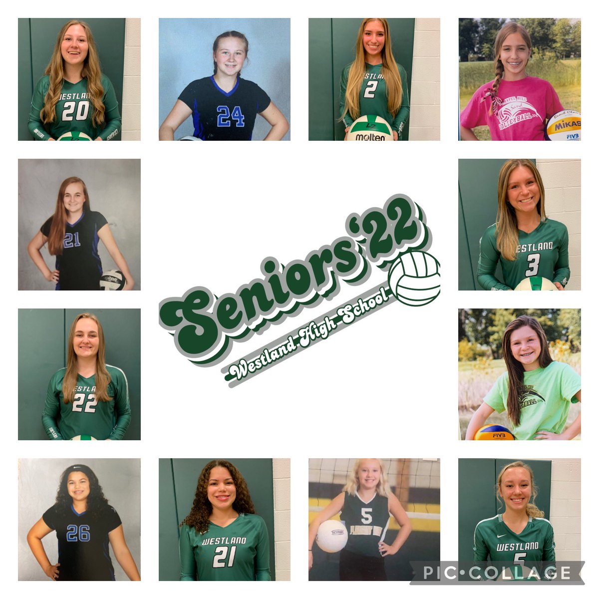 Senior Night, Tuesday, October 12th vs <a href="/GreyhoundsVB/">Grove City HS Volleyball 🏐🐾</a> #LCV ⏰ 6:45pm