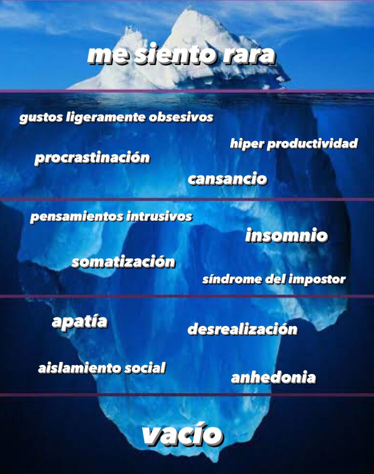 llevo días sintiéndome rara