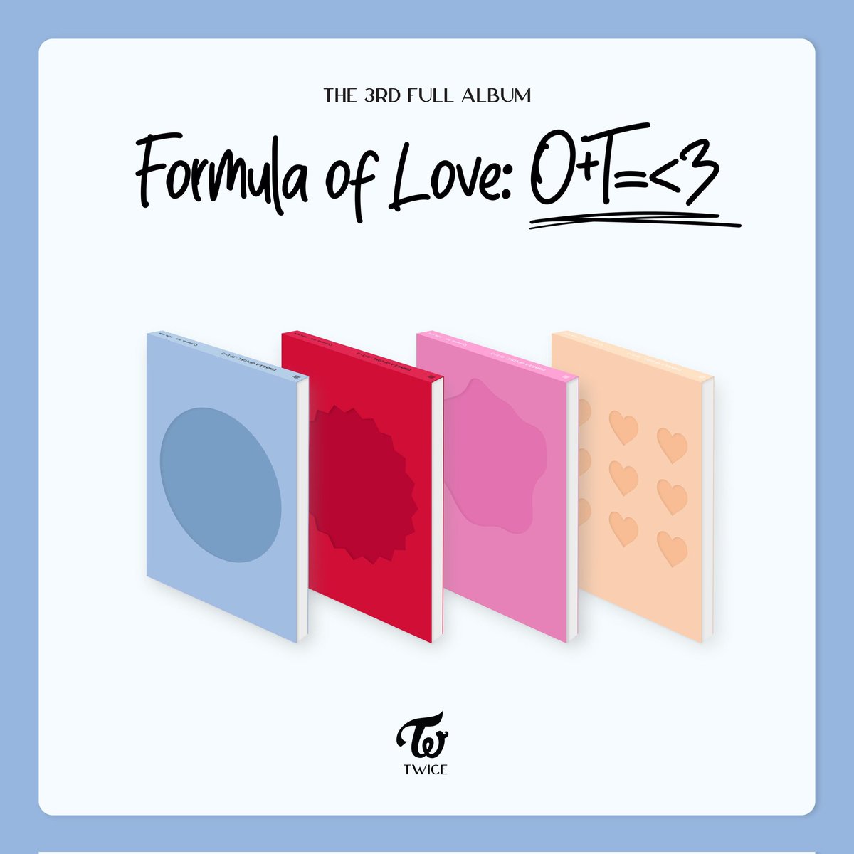 knkshoppeph's tweet photo. [PH GO] TWICE 3RD ALBUM - FORMULA OF LOVE: O+T=<3

KTOWN4U: ₱ 714
WITHDRAMA: ₱ 818
APPLE MUSIC: ₱ 904

More sites will be posted.

✔POB &amp; SITE GIFT
✔FREEBIES (SEE BELOW)
NORMAL ETA
DOO: NOV 11
DOP: NOV 25

ORDER FORM: https://t.co/3mlCJyvfND

#TWICE #KnKShoppePHGO https://t.co/SN3yZOJdoM