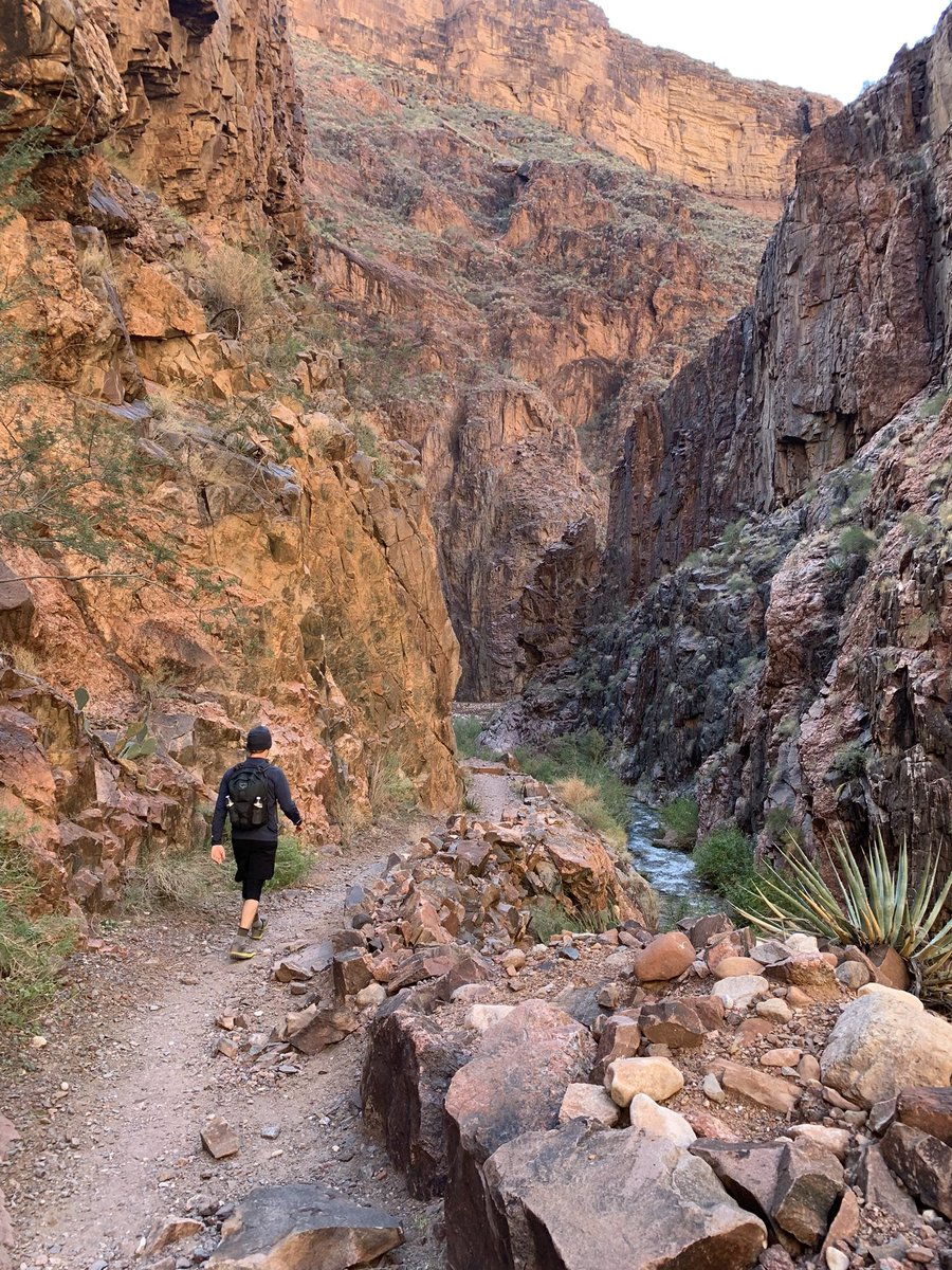 KimberBrittain's tweet photo. Mission accomplished in one day. Good job #Jaxton! #North #Rim to #South #Rim #GrandCanyon @GrandCanyonNPS @Tunnel2Towers #kids can do stuff. #charity https://t.co/QvoNM4IbH5