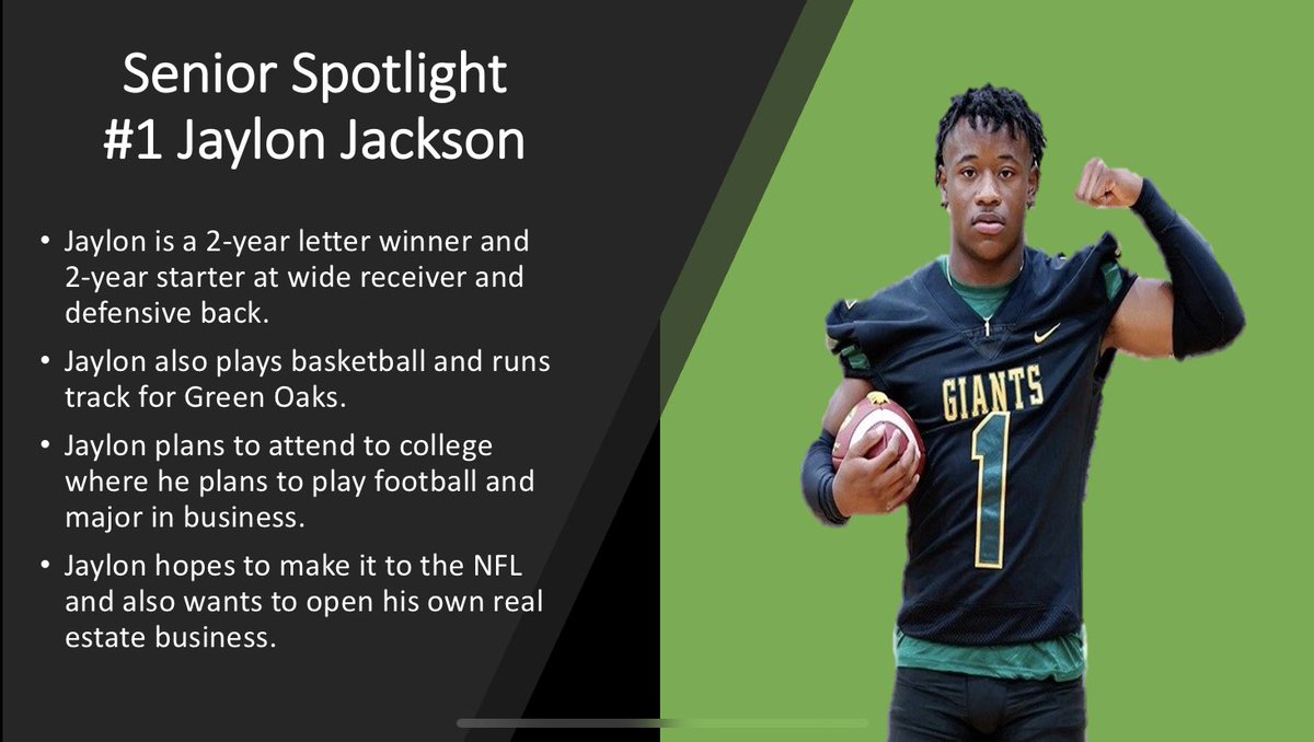 Green Oaks Giants Football tweet media