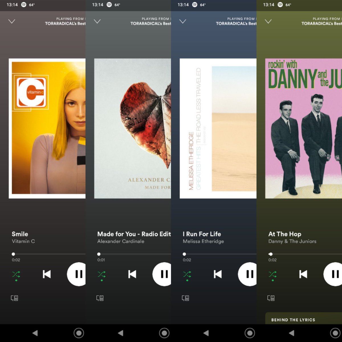 DJSangsta's tweet photo. #First4Songs on 10-10-21: #Smile by #VitaminC, #MadeForYou by #AlexanderCardinale, #IRunForLife by #MelissaEtheridge, #AtTheHop by #DannyAndTheJuniors.
#music #DJSangsta #musicislife #Spotify #musicismyescape #oooShiny https://t.co/mUofB2NXDQ