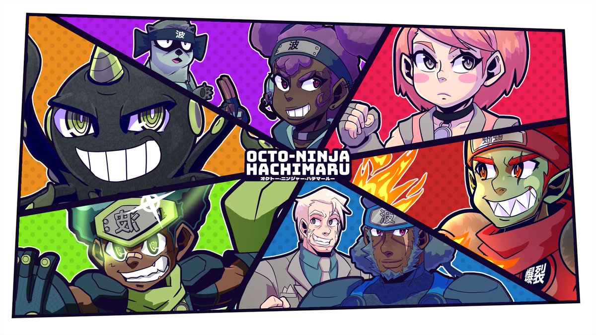 STOKED to be the voice of Gokudera in Octo-Ninja Hachimaru, a 3D action-adventure game showcased at <a href="/EGX/">EGX</a>! As Hachimaru's small 'n' spicy adversary, he packs a heat that'll make you remember the Tokagero name. BIG UP @PyrokidSosa  <a href="/OctoNinjaGame/">🐙Octo-Ninja Hachimaru🥷🏼</a> 🥦