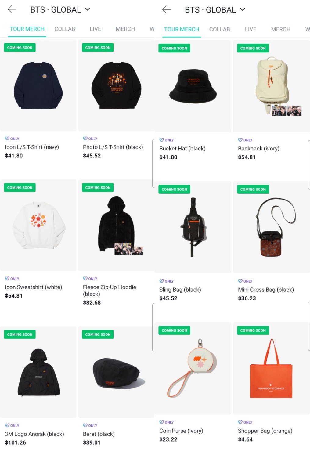 🥢BTS ⟭⟬ Merch⁷⟬⟭🔍⍤⃝🔎 on X: 