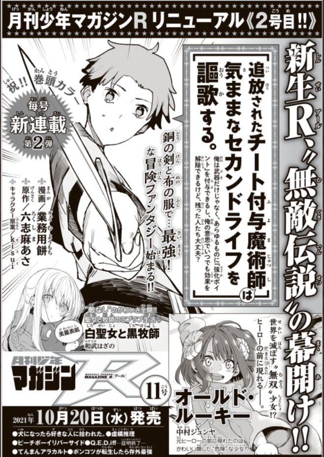 宣伝】 『追放されたチート付与魔術師は気ままなセカンドライフを謳歌