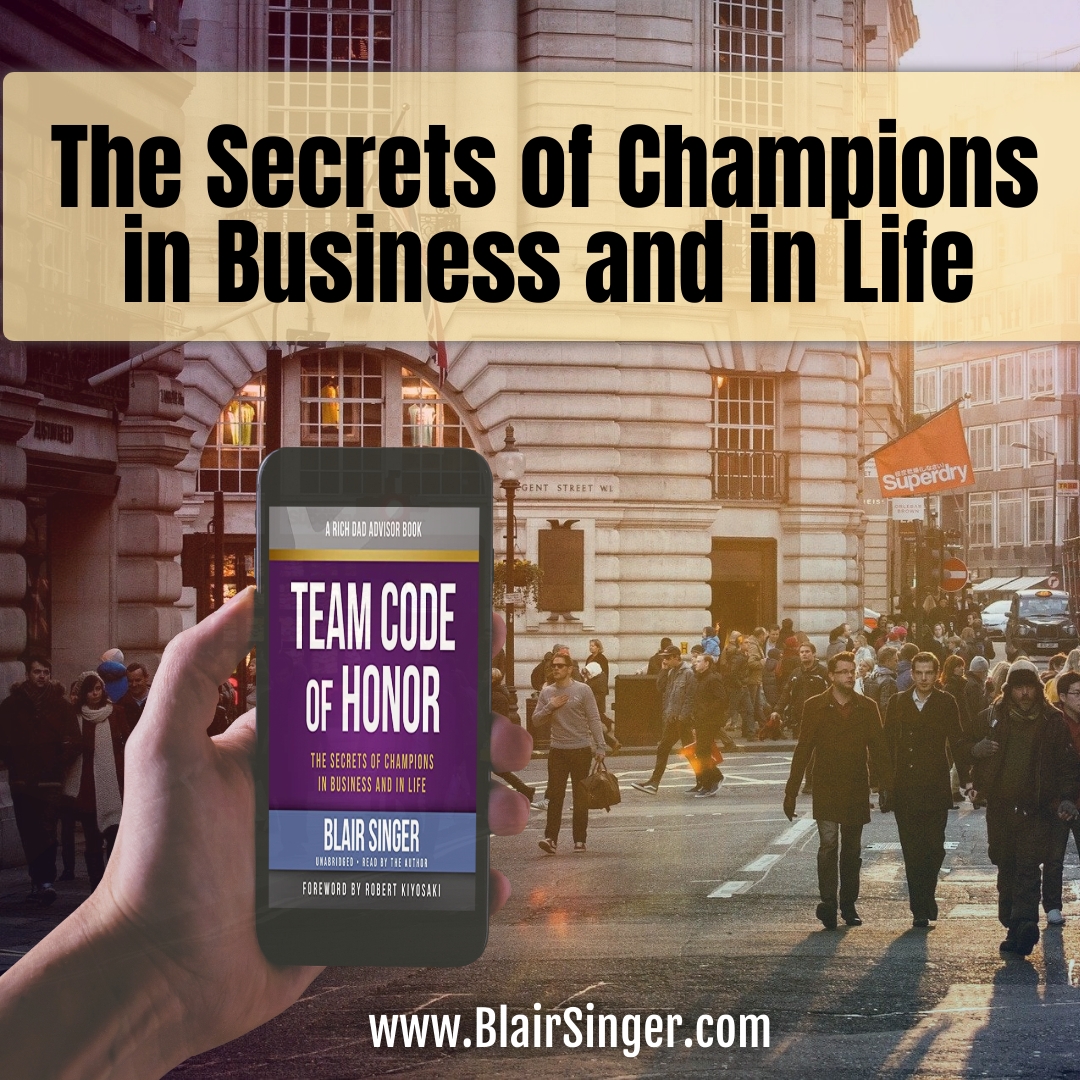 blairsinger's tweet photo. A set of simple but powerful rules that govern the internal behaviors and expectations of the group. It is called The Code of Honor.
https://t.co/RmJ4mCxZGV
.
.
#audiobook #businessbook #blairsinger #businessskills #lifeskills #teamcodeofhonor https://t.co/ZkcVL7cVck