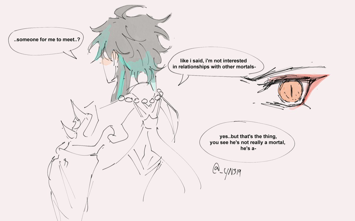 um..guys be nice to each other..

#xiao #aether #xiaoaether #itto 