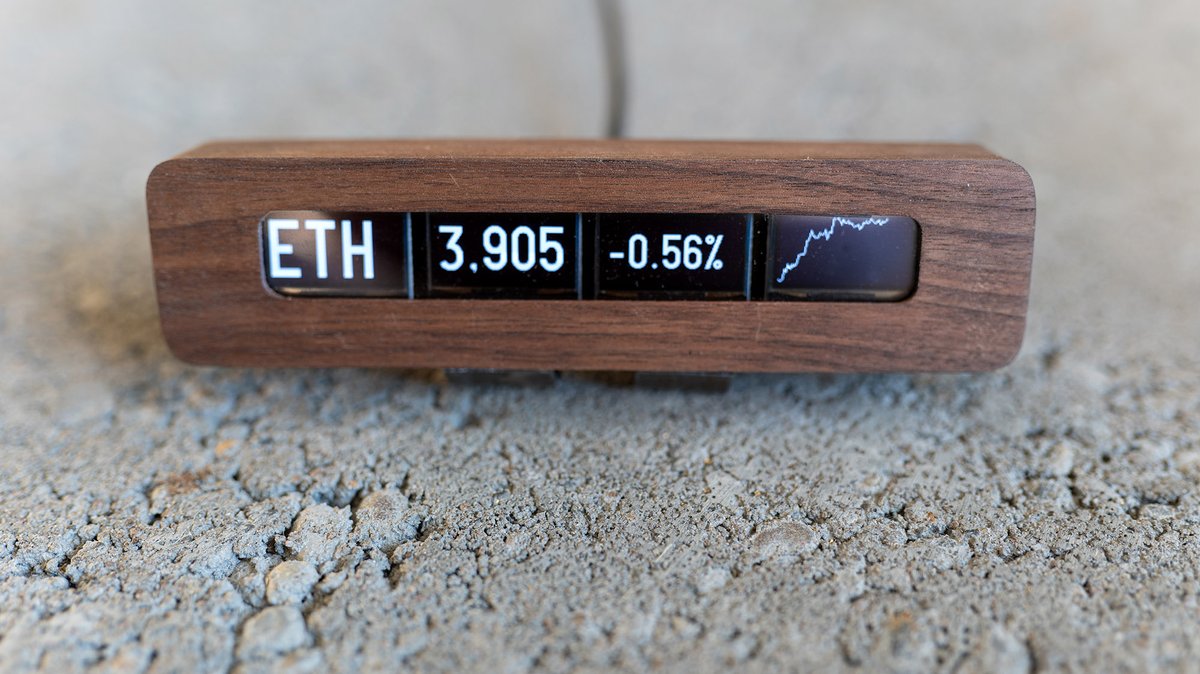 Cryptick crypto stock ticker is the world's first self-authenticating physical NFT.
cryptick.io
#physicalNFT #NFT #cryptomarket