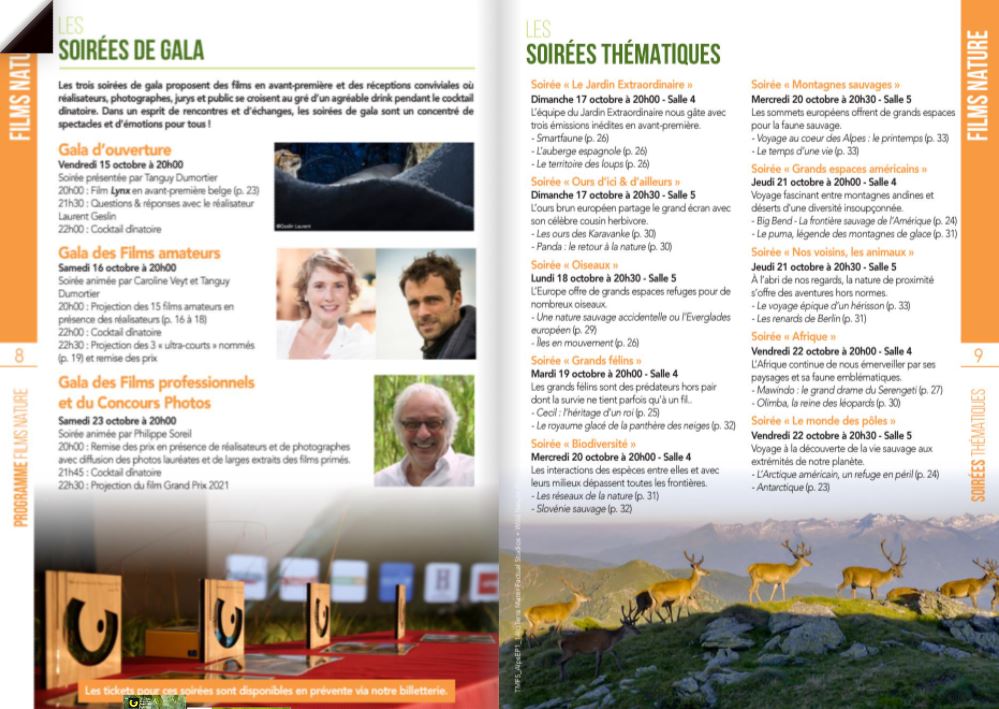 Parcourez le programme complet de cette 27e édition en version Flipbook! 👉 bit.ly/3FA58nw