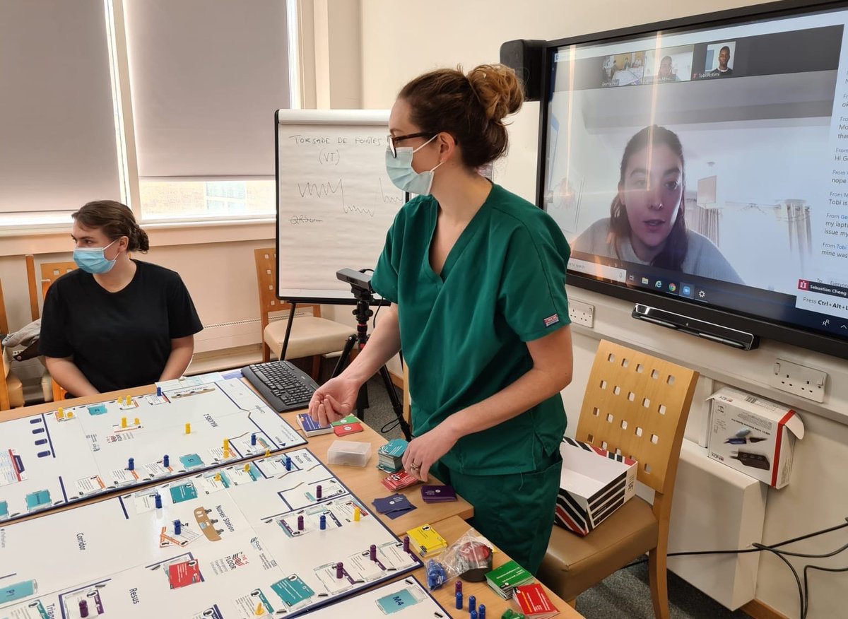 TheFloorGame's tweet photo. Use our #EmergencyDepartment simulation game to support multiprofessional training recovery.
Enhances decision-making, leadership and confidence. #EmergencyMedicine https://t.co/uPhvTHgizi https://t.co/V8I4t0SgkJ