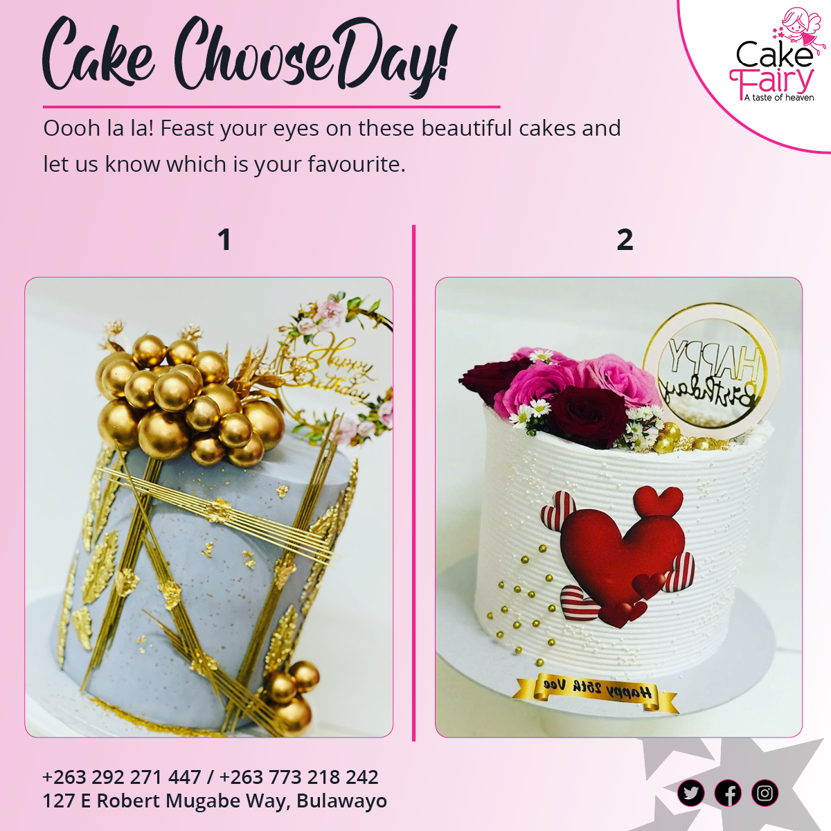 cakefairyzim's tweet photo. It's another #ChooseDay and we have so much to feast on. Let us know which of these is your fave in the comments.

It's not too late to get your cake, Call/ WhatsApp 0773218242 to order.

#cakefairyzim #themedcake #bossbaby #chocolate #vanilla #bulawayo #zimbabwe #vrzmb https://t.co/ANDmJTdg2E
