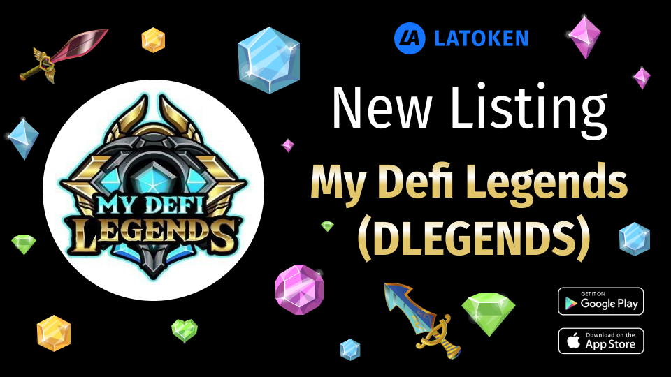 Latoken_cex's tweet photo. DLEGENDS is live and trading on #LATOKEN!

@MyDefiLegends will launch five NFT-based play2earn online games and utilize exclusive social media features to earn DLEGENDS Tokens. They can be used to customize the character, upgrade skills, and more.

📲 https://t.co/TGsEPiYh40 https://t.co/OoJFIH1drH