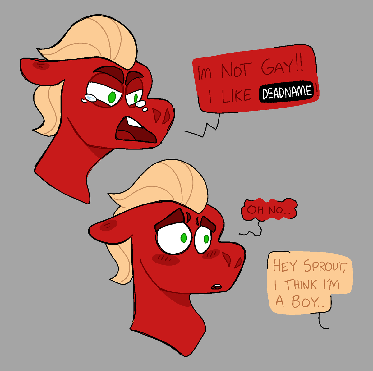 LockandKeyHyena's tweet photo. a story in two parts <3
#sprout #hitch #spritch #hitchsprout #mlp https://t.co/OHiQK5ArL1