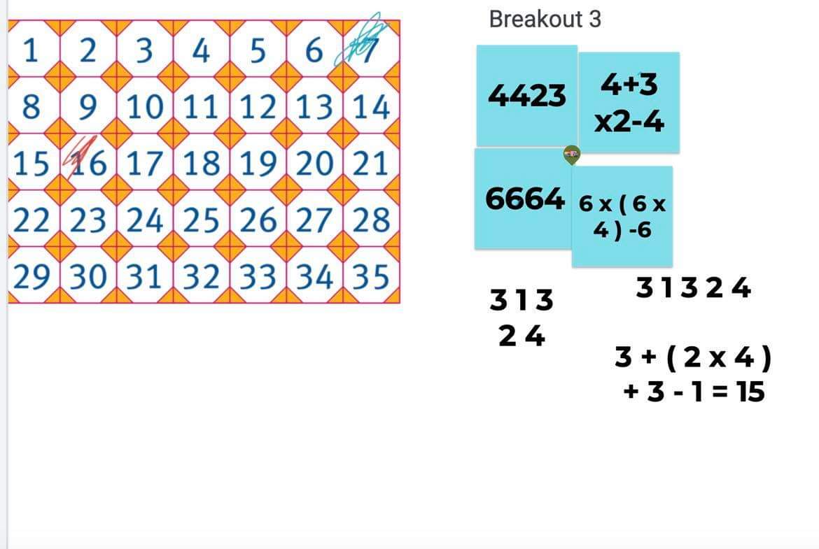 _Mrs_Shah's tweet photo. Use of Google Jamboard, virtual dice and WebEx breakout rooms to engage students in Maths games. Remote or not - learning goes on. @krystal12983615 @AitkenCreekPS https://t.co/pgtLKKTbBK