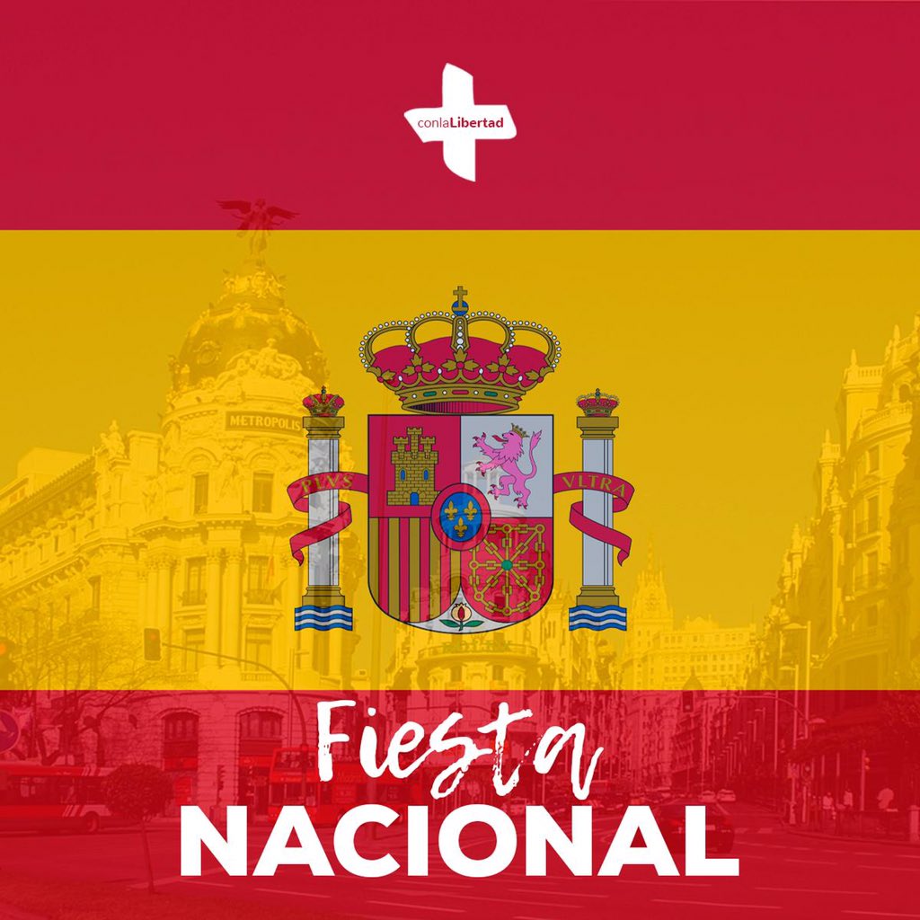 Somos una asociación de ESTUDIANTES y estamos ORGULLOSOS de nuestro país.

FELIZ día de la #HISPANIDAD 🇪🇸‼️