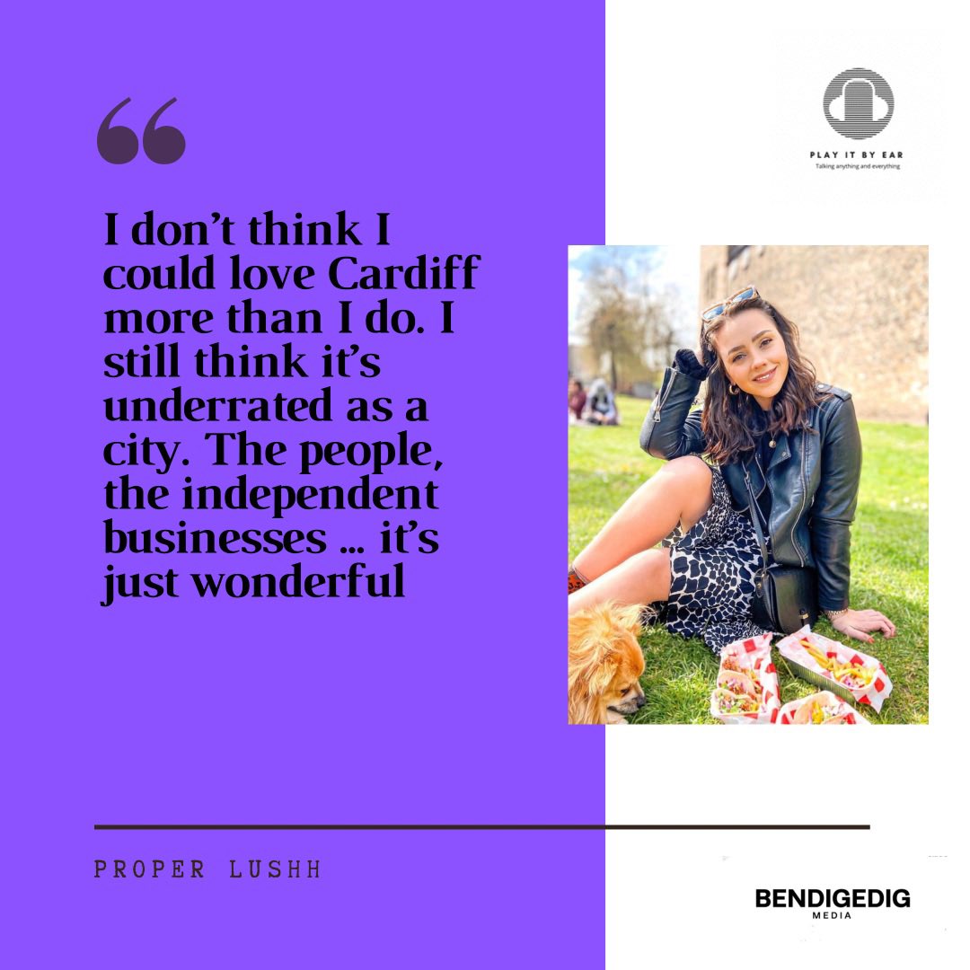 The latest episode of the podcast, with special guest @proper_lush, is a love letter to #Cardiff, the people that are it’s heart and the independent businesses that keep its spirit alive

Listen here anchor.fm/playitbyearpod…

Produced by <a href="/BendigedigMedia/">Bendigedig</a>

#PodernFamily #PodNation
