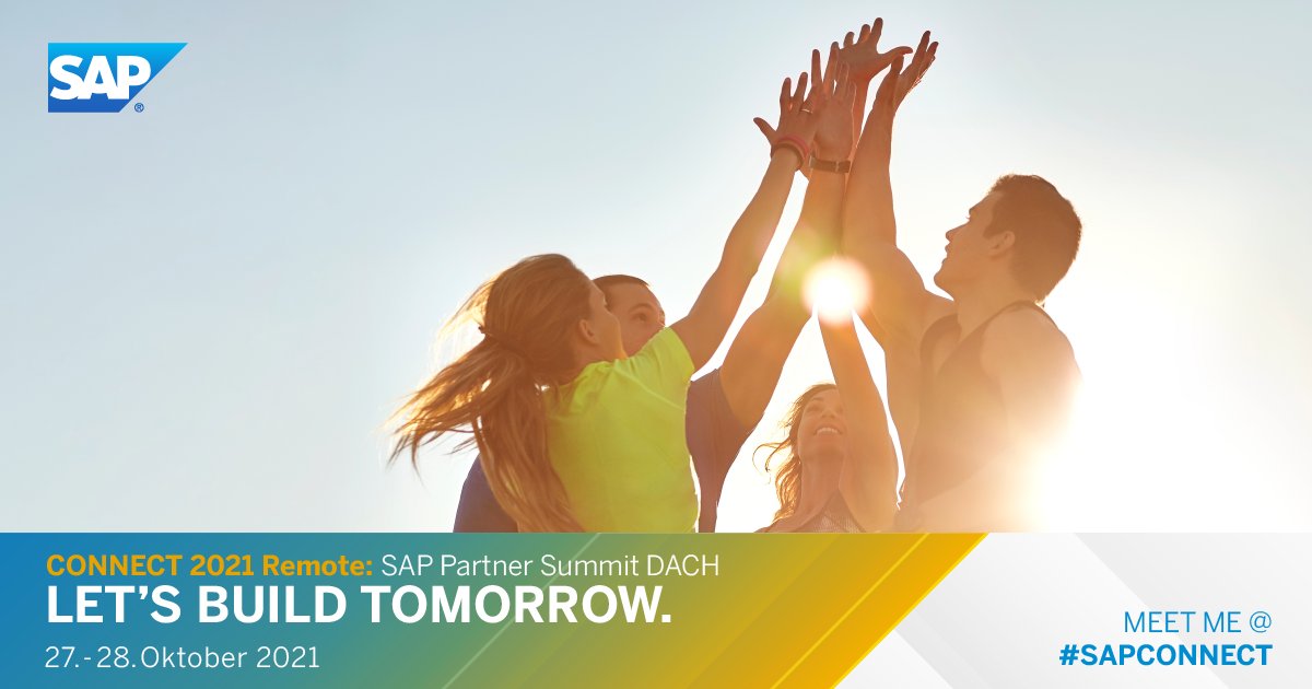 TimoRueb's tweet photo. Die #Frischluftmanager sind mit am Start! #MEETME auf der #SAPCONNECT Remote – dem SAP Partner Summit DACH vom 27. bis 28.10.2021
  
Wir freuen uns mit @actovent und @Glenn__Gonzalez, am 28.10. von 09:45 – 10:15 Uhr LIVE auf die Bühne der diesjährigen #SAPCONNECT zu steigen! https://t.co/QX5ZY4ZBo7