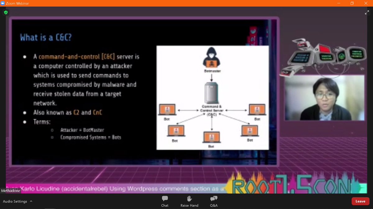 _huntsmansec's tweet photo. very interesting topic #rootcon15 pre-con tracks, tuning in to @accidentalrebel https://t.co/T6NwDGLgrf