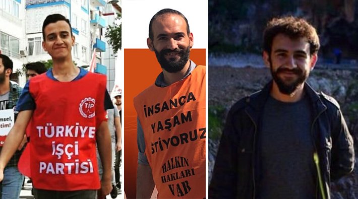 AntalyaSmas's tweet photo. Daha önce gençlik mücadelesi içerisinde bulunmuş ve bulunmaya devam eden TİP üyesi Enes Keskin, SYKP üyesi Taylan Sönmez ve Halkevinden Gürkan Gülseven bu sabah gözaltına alınmıştır. Yoldaşlarımız serbest bırakılana kadar bu sürecin takipçisi olacağız. https://t.co/6nZUKtkVk5