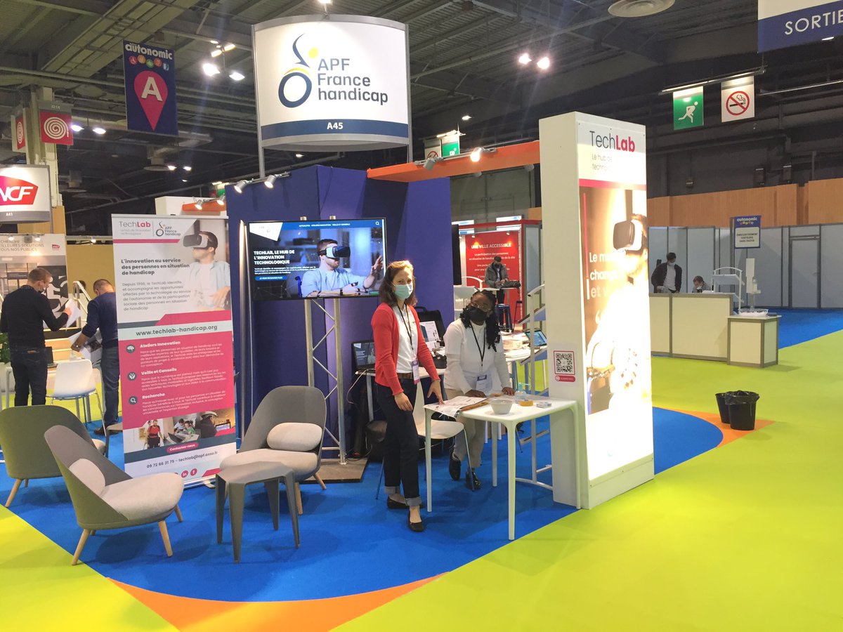 Jusqu’à jeudi, retrouvez le <a href="/TechLab_APF/">TechLab – Le hub de l’innovation technologique</a> sur le salon <a href="/SalonAutonomic/">Salons Autonomic</a> , stand A45. Passez dire bonjour !