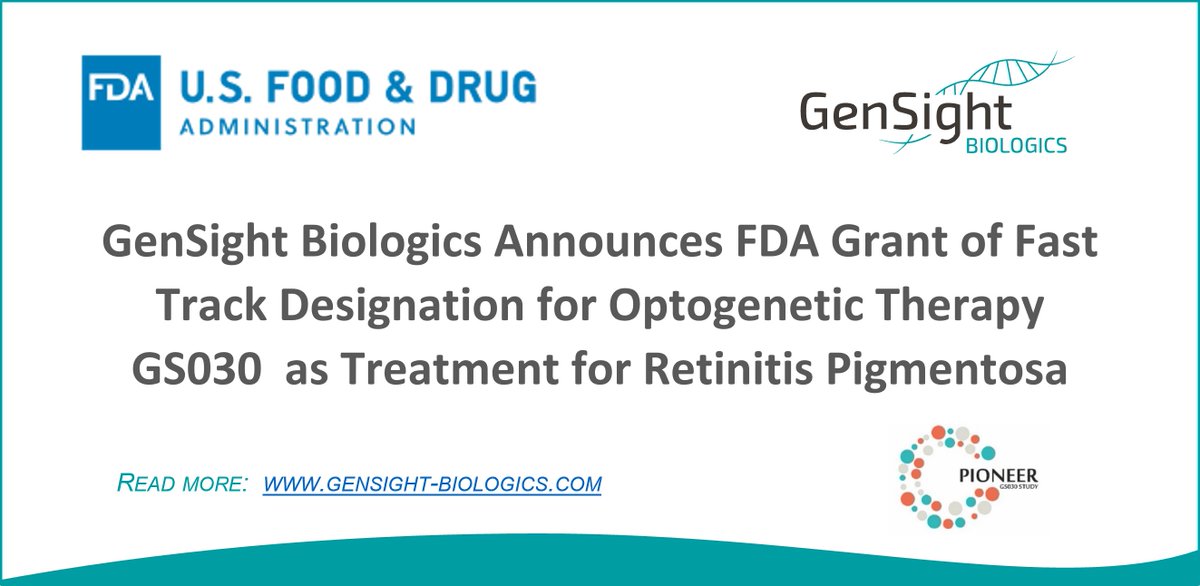 GenSight Biologics tweet media