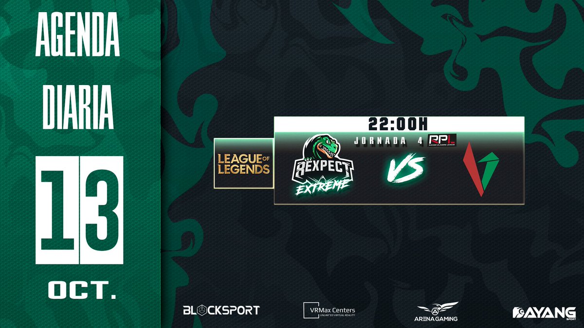 Rexpectesports's tweet photo. ๐ธ๐พ๐ผโ๐ป๐ธ ๐๐ธร๐ธโ๐ธ
โก๏ธ 22:00โ๏ธ #LeagueOfLegends #RexpectExtreme
๐ @RankedPlayers
#RoarWithUs๐ฆ๐ #GoREX ๐ https://t.co/ocu2qtVAde