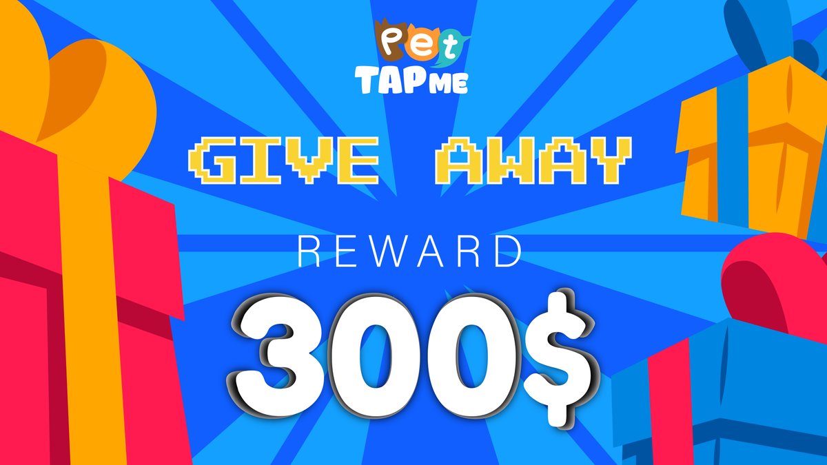 Pet_Tapme's tweet photo. 🔥TAPME GIVE AWAY 300$🔥

🎖We will give $250 in 48 hours 🎖

✅Follow Twitter: @Pet_Tapme

✅Retweet this post and tag 3 friends
—————————————————
🎁Bonus $50 if you join TG: https://t.co/cEm6XzkoAC
  (Post proof in this post) https://t.co/tEw7oRxoVv
