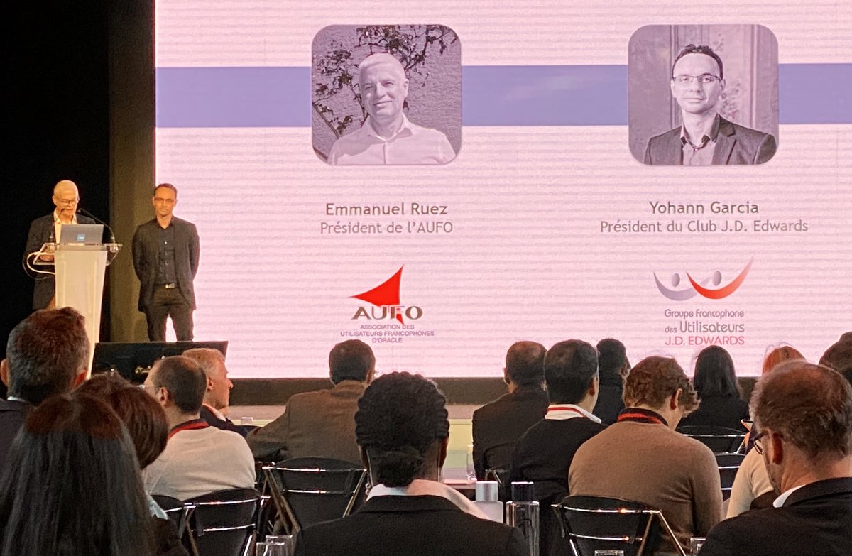 Evénement <a href="/ClubAUFO/">Club U Oracle</a> "innover et alors ?"

Introduction par <a href="/EMMANUELRUEZ/">RUEZ EMMANUEL</a> et <a href="/GarciaYohanner/">Yohanner Garcia</a>. Les bénéfices de l'innovation dans le quotidien de vos organisations !

Témoignages à venir avec @ALDAutomotiveFR
@SNCF_Digital et <a href="/MarieBrizardFr/">Marie Brizard France</a>