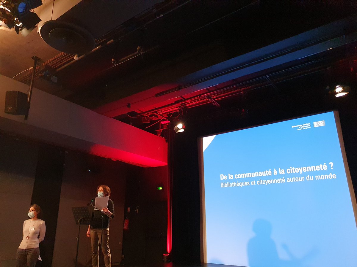 Journée d'étude "De la communauté à la citoyenneté" co-organisée par la <a href="/Bpi_Pompidou/">Bibliothèque publique d'information</a> et l'@abf_info, c'est parti !