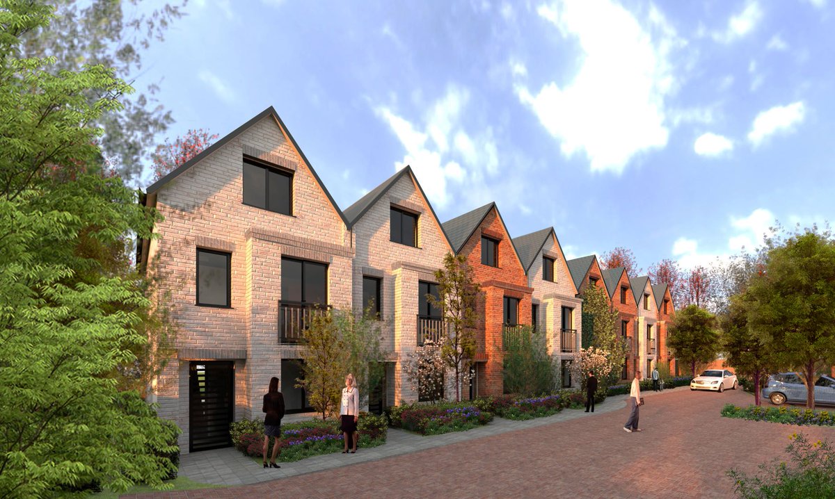Aventier's tweet photo. Planning approved for 8 x 3-bedroom new homes at 116 Reddown Road, Coulsdon, CR5 1AL #planning #planningpermission #croydon #housing #newhomes https://t.co/pS3Pc0mHxL