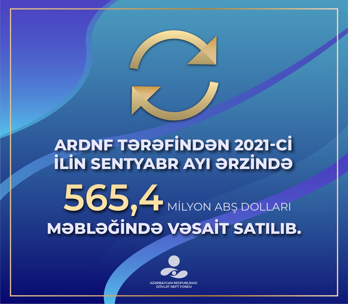 SOFAZOfficial's tweet photo. Valyuta satışı ilə bağlı məlumat
#NeftFondu #ARDNF #Azərbaycan #valyuta #SOFAZ https://t.co/qQN7a7Uzz8