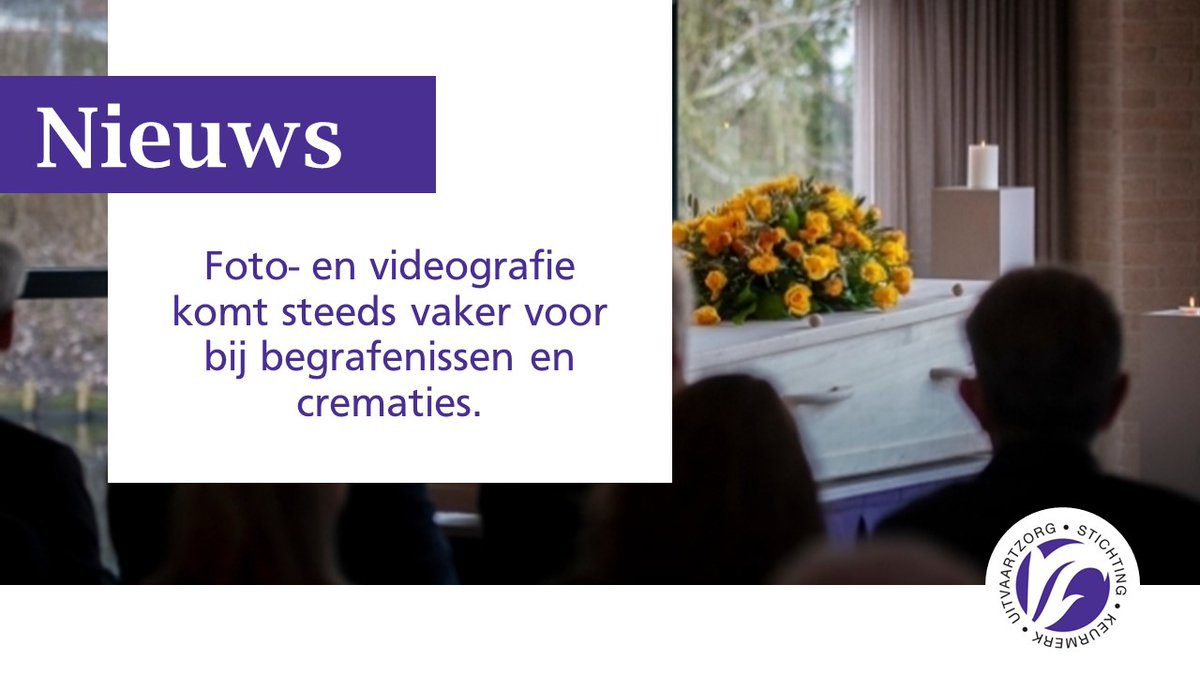 KM_Uitvaartzorg's tweet photo. Videoverbindingen kunnen, zeker in coronatijd of met geliefden in het buitenland, van toegevoegde waarde zijn. Heeft foto- en videografie echt meerwaarde op zo’n zwarte dag en kan je zelf bepalen wat er wordt vastgelegd? Lees meer op: https://t.co/sZt9b5YTZH https://t.co/v8TWRRUdzG