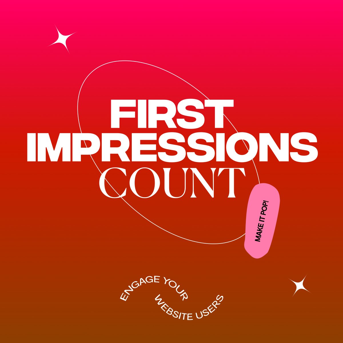 (1/2)

94%. 

That's how many first impressions of your website are design related. (Yes, really!)...
