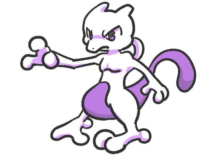 ミュウツーのtwitterイラスト検索結果