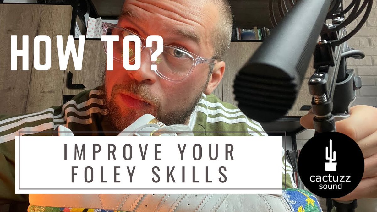 cactuzz66's tweet photo. Check out my latest video "7 TIPS On How To Become Better in FOLEY SOUNDS / cactuzz_sound"

Watch Now: https://t.co/Fr1mowPkvJ

#foleysound #audiotips #cactuzzsound https://t.co/HDQ5XqlDH6