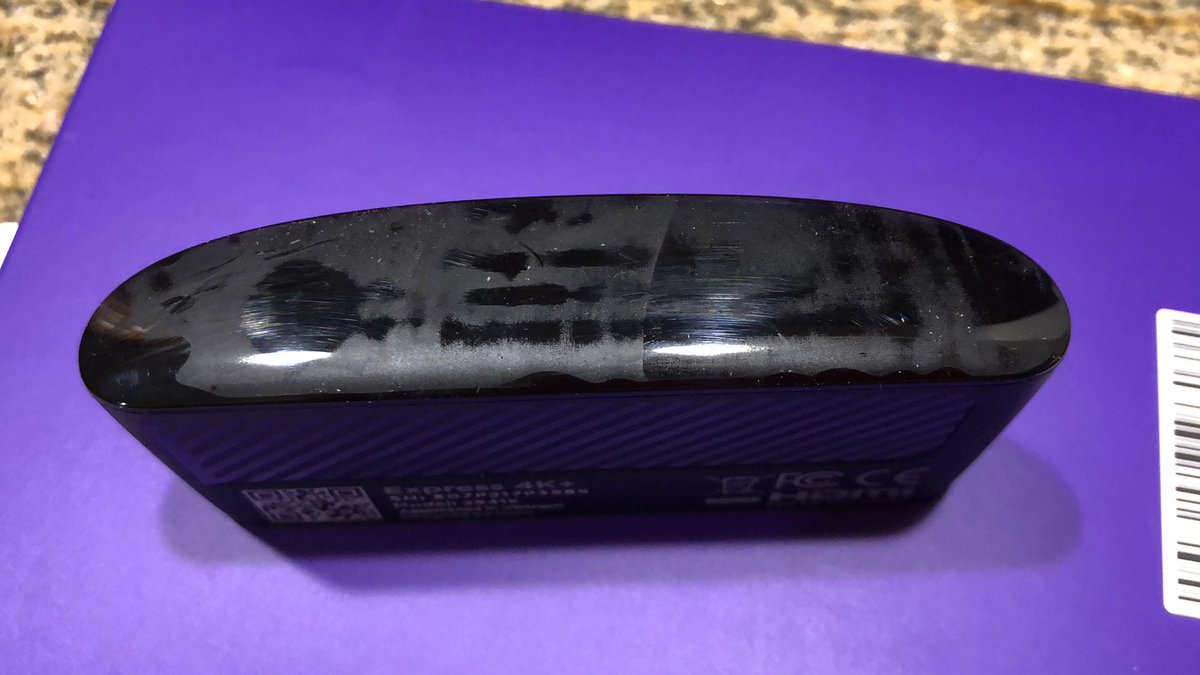 LooseMetal's tweet photo. Hi @Roku just got my first gizmo. Any suggestion how to remove the goo from the peel off label? Thanks! https://t.co/zwQmDO0VG3
