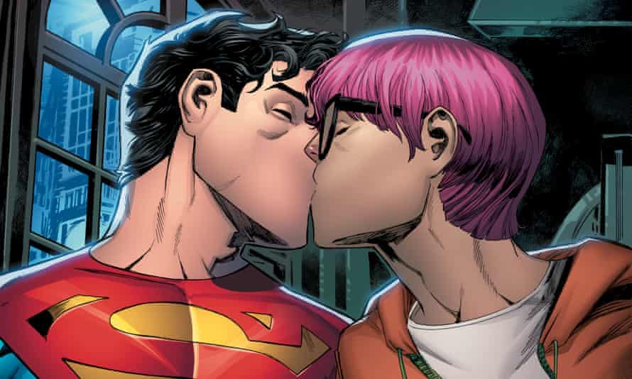 EbfMusic's tweet photo. Man people are mad about Superman's son being bi in a bisexual relationship. Smh, y'all tripping. I'm ok with it just don't forced it with the community from the characters we loved and joy and have a heart to heart feel for future generations. https://t.co/KXnSLfIh2Z