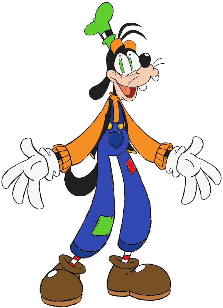 This Dawg's looking a bit Goofy, but he seems nice. #Disney