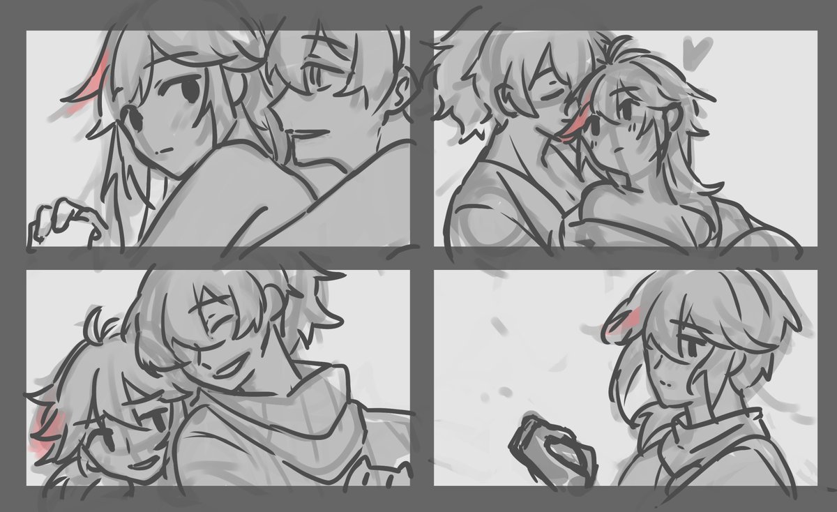 im sleepy tomozuha doodle wip (maybe)🍁 