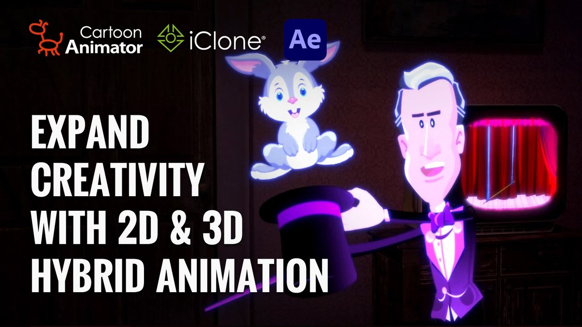 reallusion's tweet photo. Video makers can easily add visual effects to animated items, and composite #2DAnimation with video on all major video editors, with Cartoon Animators support of transparent video (MOV) and image sequence (PNG).
Learn how https://t.co/10LabgGtWl
#Reallusion #VideoCompositing #CTA https://t.co/MCAgOXXHzw