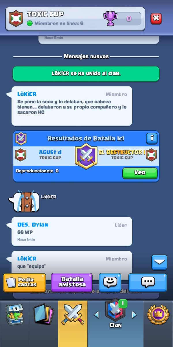 #CR/ VICTORIA

Cerramos el día con una buena victoria✨

✅ 2-1
🆚 @DES_InterCr 
🏆 <a href="/ToxicCup3/">Toxic_Cup</a> 
🎖️ <a href="/Destru_cr/">Destru Cr</a> 6-0 🔥

#ConTodoRD

Psdt: no hubo banner pero dejamos esto 👀