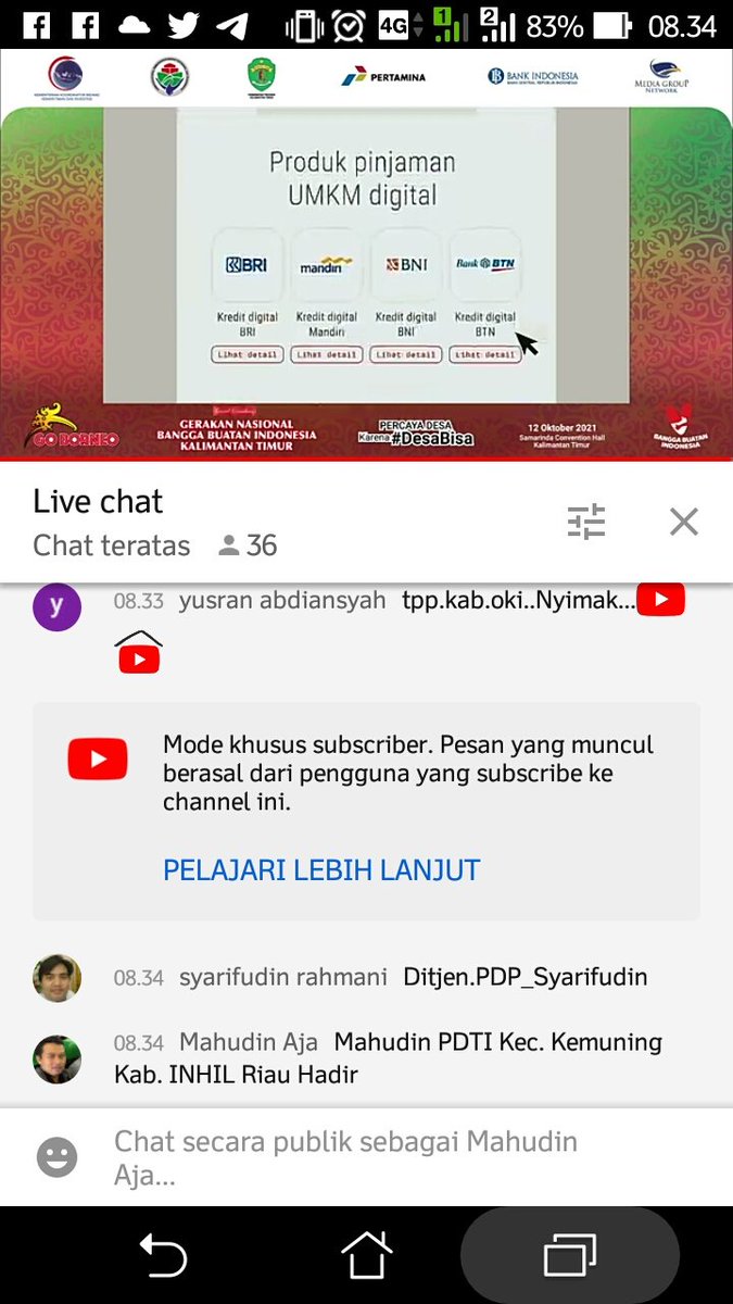 MahudinSt's tweet photo. Gerakan Nasional Bangga Buatan Indonesia Kementerian Desa PDTT "Go Borneo" #GernasBBIuntukDesa 
@jokowi
@halimiskandarnu
@Kemendespdtt
@malik_haramain
@imansyukri
@taufikmadjid71
@yusradaridesa
@azzameldzikrie
@tppkemendes
@DodiShawana 
#TPPIRiau #TPPIIndragiriHilir https://t.co/mxbJSybyKV